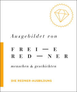 dieses Bild zeigt das Ausbildungssiegel Freie Redner