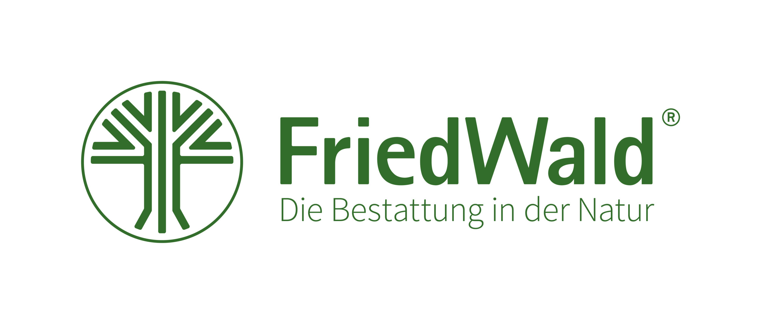 Logo von FriedWald dieses Bild zeigt das Logo von FriedWald